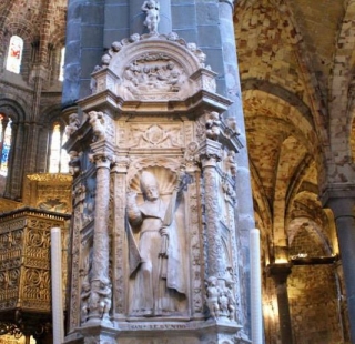 catedral de avila desde el interior
